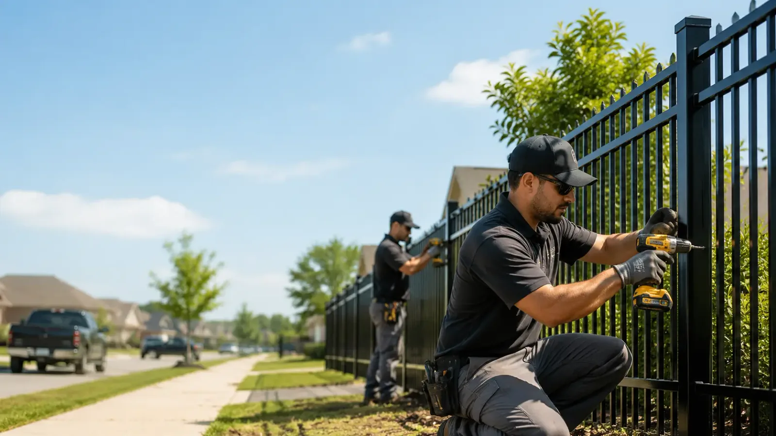 Metal Fence Installation in Justiceburg, TX